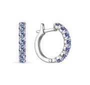 02-2142/0ТЗК-00 Серьги дорожка бренд Алькор (Серебро 925)