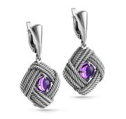 12-241-10283 Серьги с кварцем бренд Kabarovsky (Серебро 925)