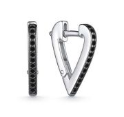 02-3963/0КЦ1-17 Серьги с фианитами бренд Алькор (Серебро 925)