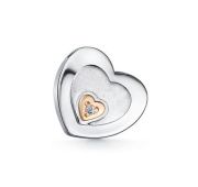 03-3870/000Б-00-0,79 Подвеска сердце бренд Алькор (Серебро 925)
