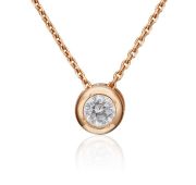 03-1362-00-401-1110-03 Подвеска с фианитом бренд Platina (Au 585)