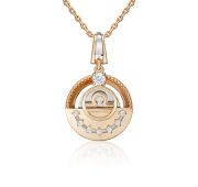 03-3463-07-401-1111 Подвеска знак зодиака весы бренд Platina (Au 585)