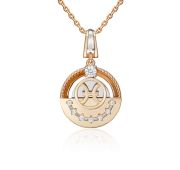 03-3463-11-401-1111 Подвеска знак зодиака рыбы бренд Platina (Au 585)