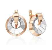 02-5368-00-000-1111 Серьги без вставок бренд Platina (Au 585)