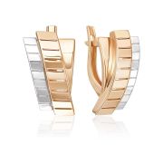 02-5370-00-000-1111 Серьги без вставок Platina (Au 585)