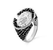 11-513-5102 Кольцо с кварцем бренд Kabarovsky (Серебро 925)