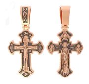 КС1-3044-3-С подвеска-крест бренд Violet (Au 585)