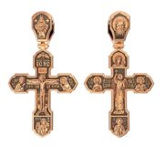 КС3013-3-С Подвеска крест бренд Violet (Au 585)