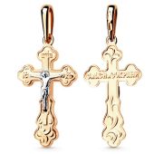 1406235543 Подвеска крест (Au 585)