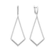 14-72-0000-12197 Серьги без вставок (Серебро 925)