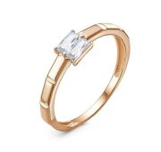 1107089 Кольцо с фианитами бренд Delta (Au 585)