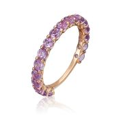 01-5317-00-203-1110-57 Кольцо с аметистом бренд Platina (Au 585)