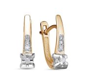 С1477-120-2,05 Серьги с бриллиантами бренд Империал (Au 585)