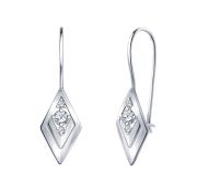 22147-925 Серьги с фианитами (Серебро 925)