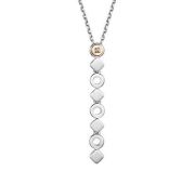 06-2871/000Б-00 Колье с бриллиантами бренд Алькор (Серебро 925)