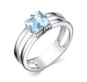 01-3635/00ТБ-00 Кольцо с топазом бренд Алькор (Серебро 925)