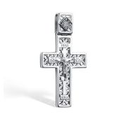 03-4080/000Б-00 Подвеска с бриллиантом бренд Алькор (Серебро 925)