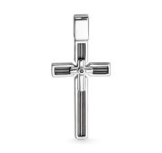 03-3169/00ЧБ-17 Подвеска крест бренд Алькор (Серебро 925)