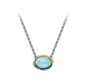 16-777-20181 Колье с амазонитом бренд Kabarovsky (Серебро 925)