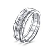 1-9216-7900 Кольцо с фианитами бренд Kabarovsky (Серебро 925)