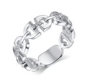 01-3984/00КЦ-00 Кольцо с фианитами бренд Алькор (Серебро 925)