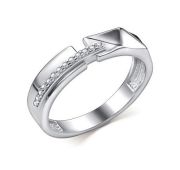 01-4838/00КЦ-00 Кольцо с фианитами бренд Алькор (Серебро 925)