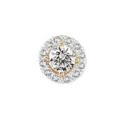 П15460 Подвеска с фианитами (Au 585)