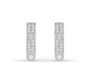 12-556-7900 Серьги с фианитами бренд Kabarovsky (Серебро 925)