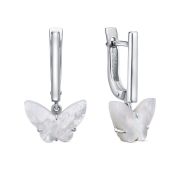 12-771-6200 Серьги бабочки с фианитами бренд Kabarovsky (Серебро 925)