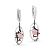 12-901-6489 Серьги с ониксом бренд Kabarovsky (Серебро 925)