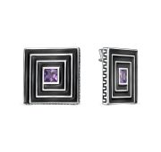 12-609-40202 Серьги с фианитами бренд Kabarovsky (Серебро 925)