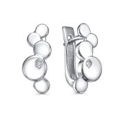 12-895-1000-2,24 Серьги с бриллиантами бренд Kabarovsky (Серебро 925)