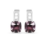 12-11832-21700-4,55 Серьги со шпинелем и бриллиантами бренд Kabarovsky (Au 585)