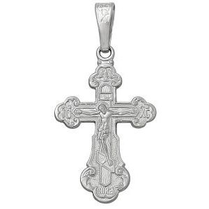 13-000006-104000 Подвеска крест (Серебро 925)