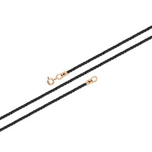 05-000096-102810 шнурок текстиль (Серебро 925)