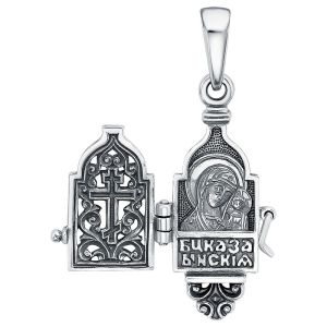 19-000043-105000 Подвеска икона мощевик (Серебро 925)