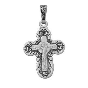 13-001408-115000 Подвеска крест (Серебро 925)