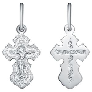 13-002196-127000 Подвеска крест (Серебро 925)