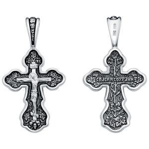 13-001925-115000 Подвеска крест (Серебро 925)