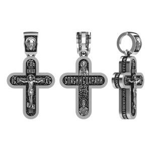 13-001271-105000 Подвеска крест (Серебро 925)