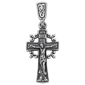 13-002257-104000 Подвеска крест (Серебро 925)