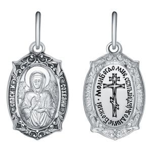21-000947-115000 Подвеска икона Святая Матрона (Серебро 925)