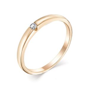 кольцо обручальное с бриллиантами