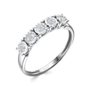 К3027-220-1,68 Кольцо дорожка с бриллиантами (Au 585)